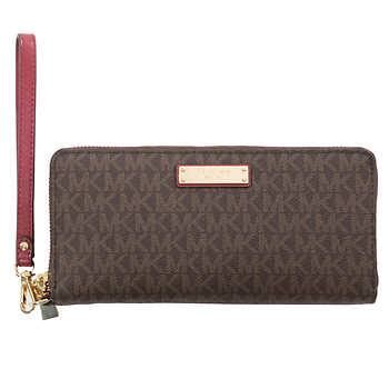 mulberry michael kors wallet|Michael Kors Continental Wallet, Brown/Mulberry .